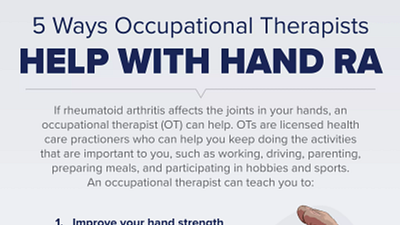 5 Ways Occupational Therapists Help with Hand RA